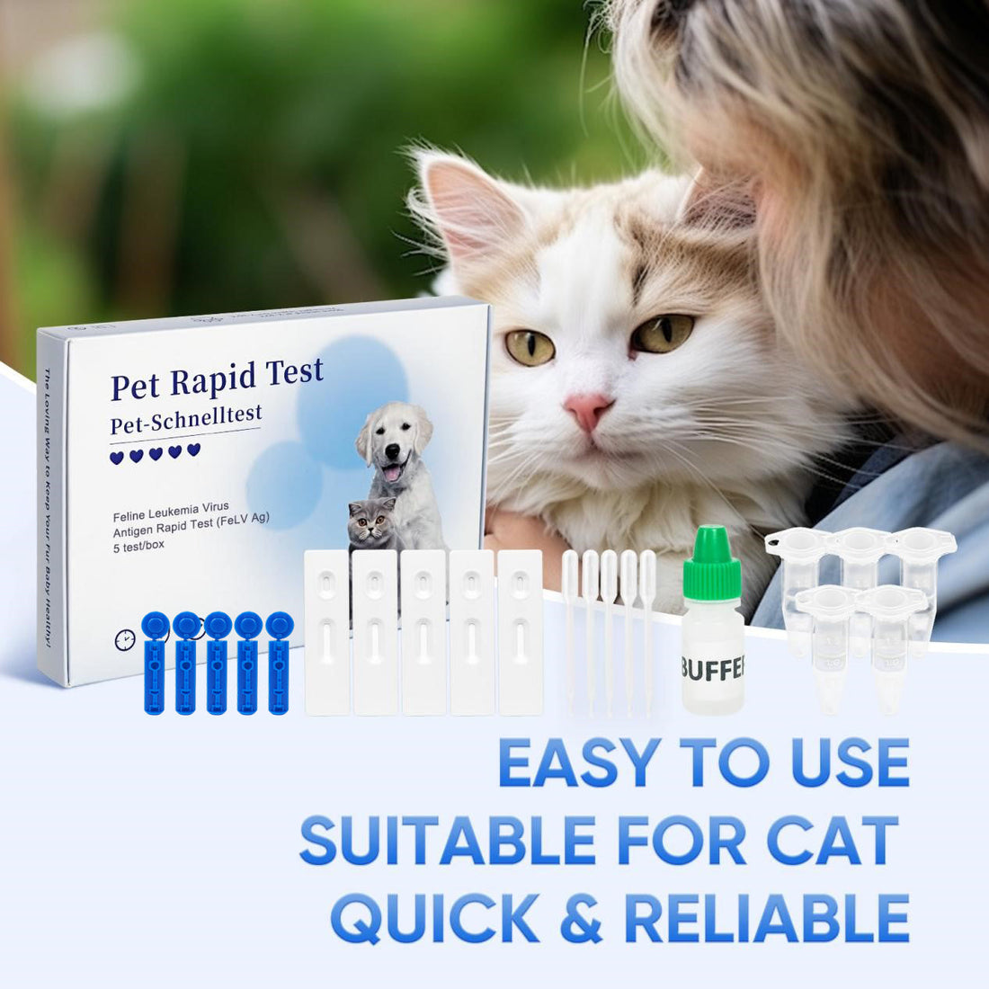 The Science Behind the Swab: Understanding the 98.8% Accuracy of Our At-Home FELV Test