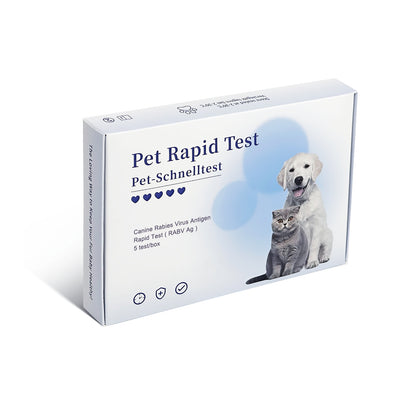 PawsXfun Pet Rabies Test Kit: 5-Minute Home Saliva Detection - Accurate Screening For All Animal Breeds & Ages